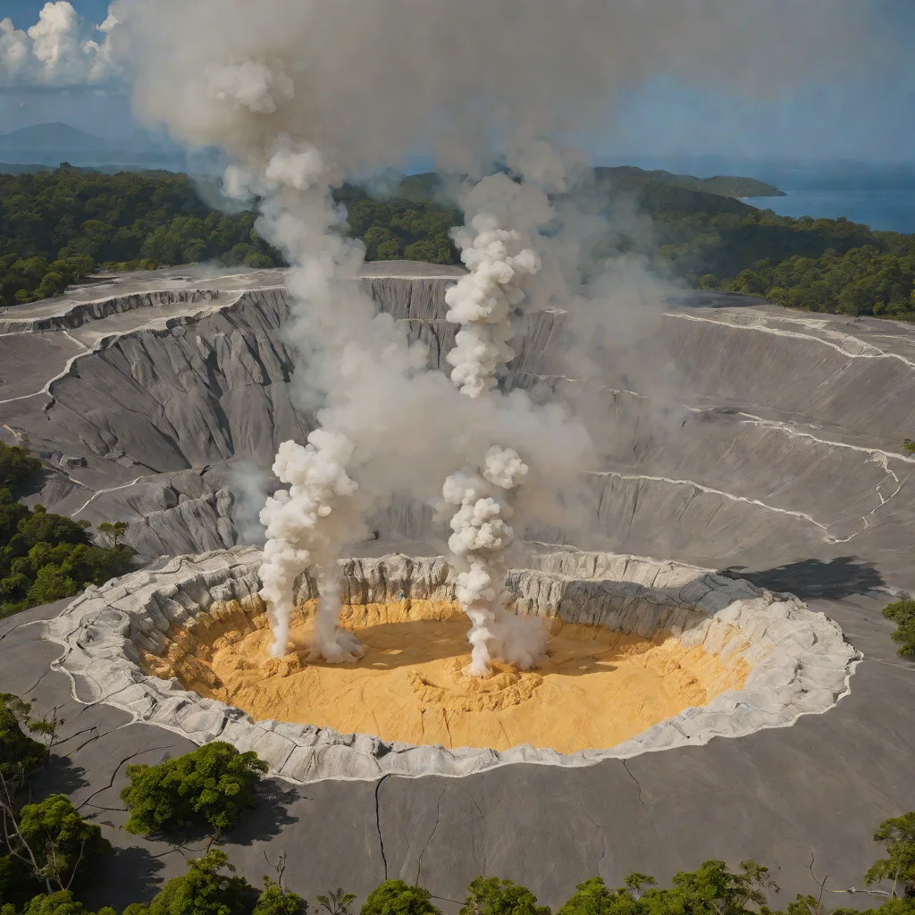 Vanuatu Ambrym fumaroles