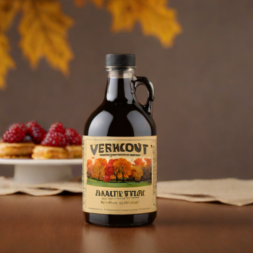 Vermont Creamery Grade A Dark Color Robust Taste Maple Syrup