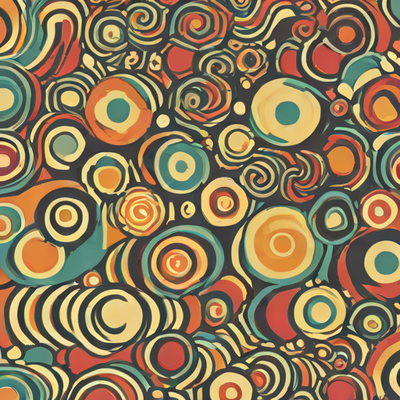 Vinyl Backdrop - Abstract Pattern