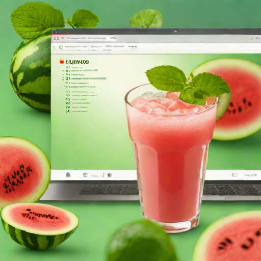 Watermelon Mint Cooler