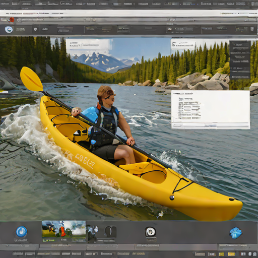 Werner Fiberglass Paddle