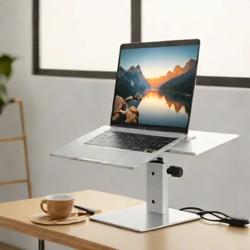 WhisperDesk Adjustable Laptop Mount