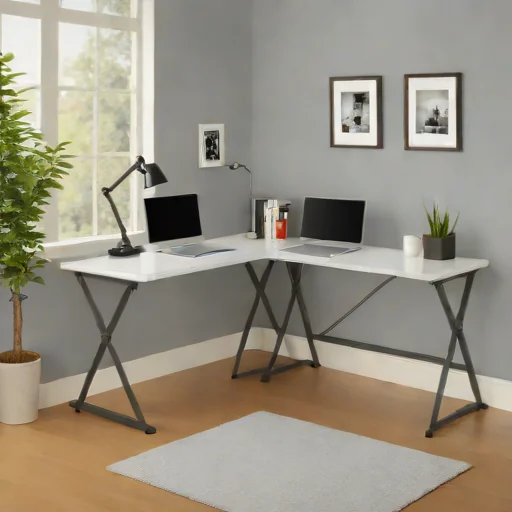 Walker Edison L-Shaped Desk