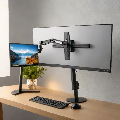 WALI Premium Single Monitor Gas Spring Arm