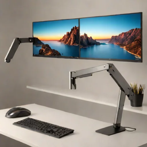 Wali Dual Monitor Arm