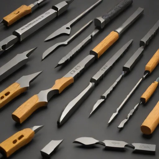 Woodcraft Precision Chisel Set - 10 Piece