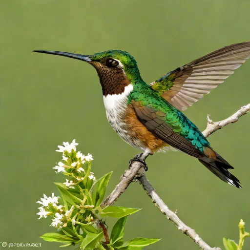 White-throated Mountain-gem