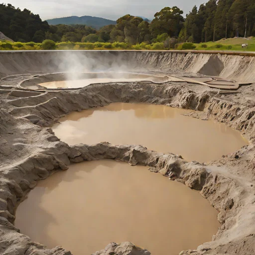 Wairakei Thermal Valley Mudpots