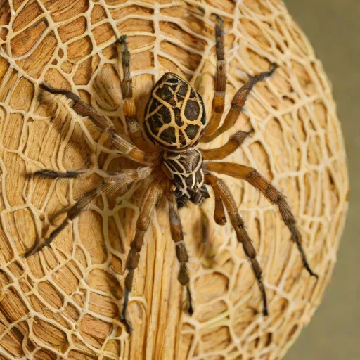 Walnut Orbweaver (Nuctenea umbratica)