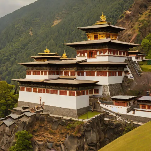 Wangduephodrang Dzong Chorten
