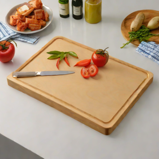 Wooden Cutting Board - 14 x 9 Inches