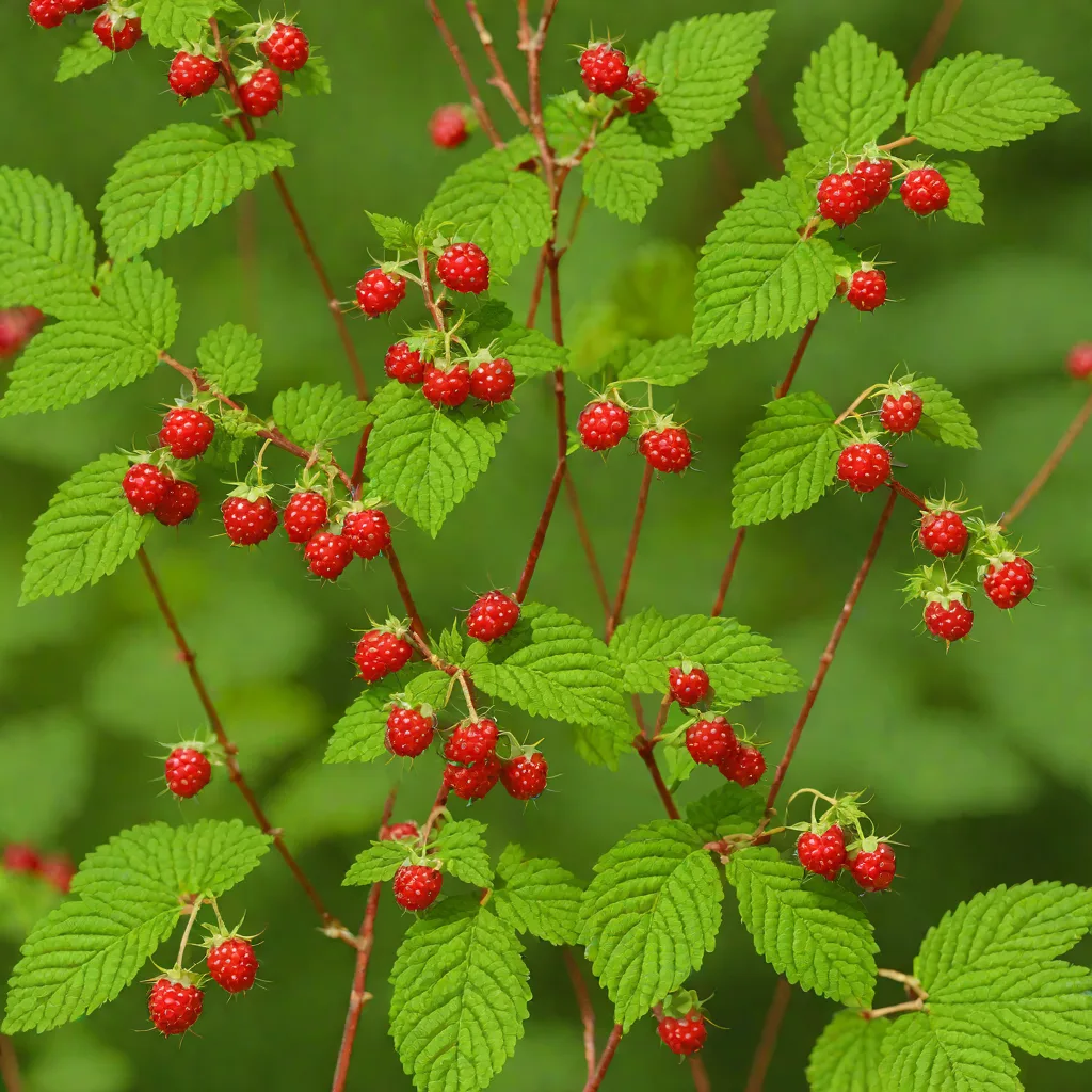 Wineberry (Rubus phoenicolasius)