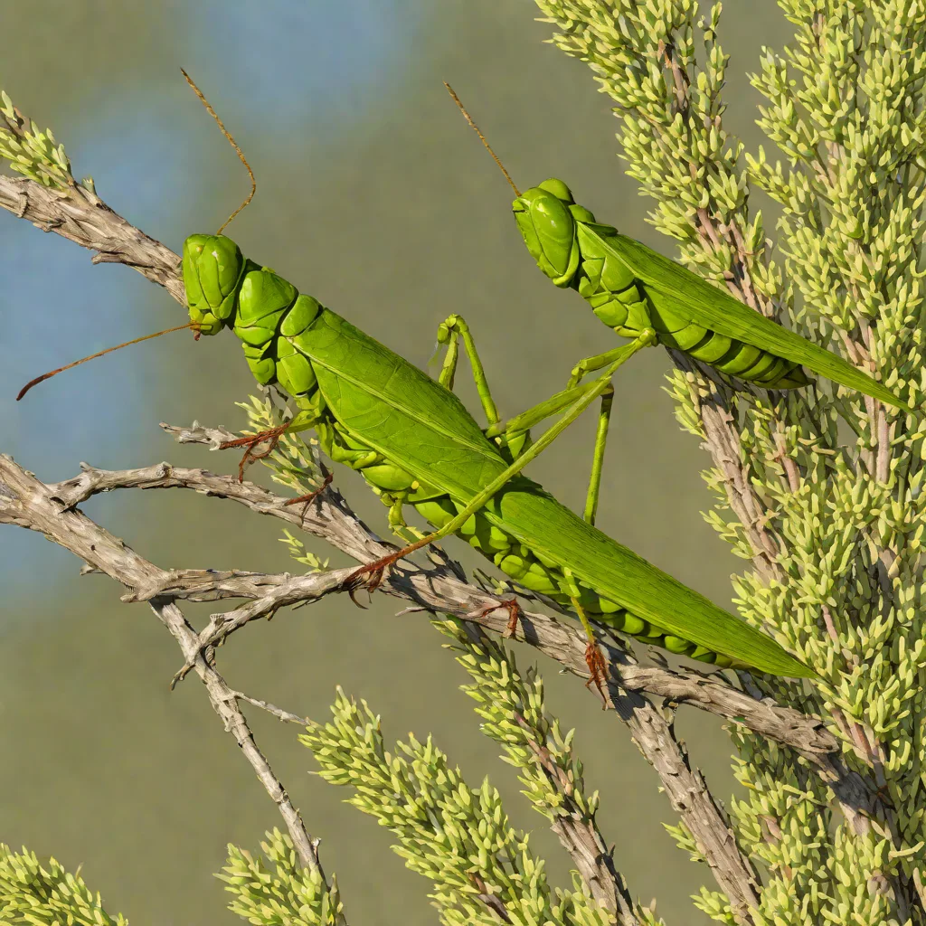 Werner's Tree Locust (Anacridium wernerellum)