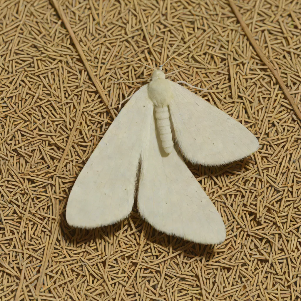 White ermine moth