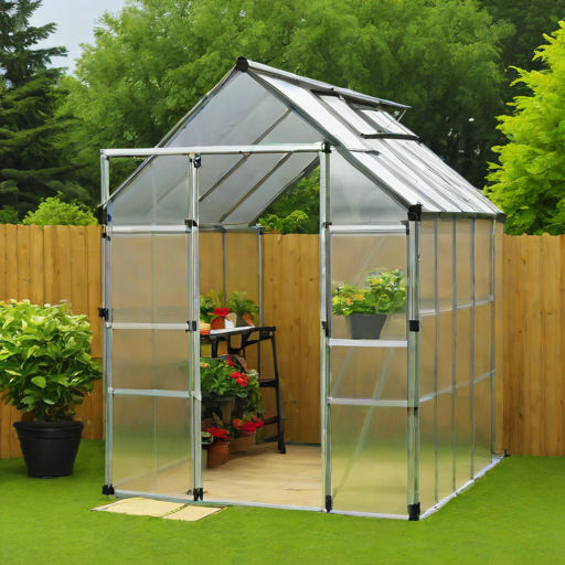 Walker Edison Greenhouse - 6' x 8'