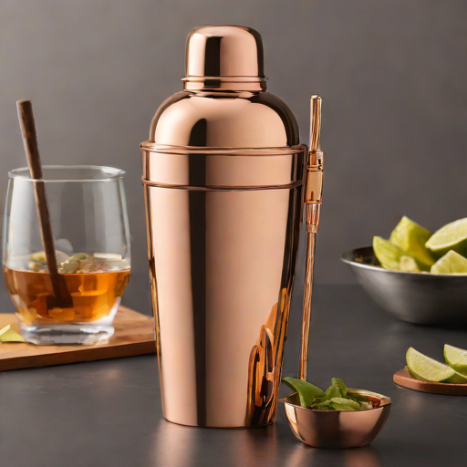 Williams Sonoma Copper Cocktail Shaker