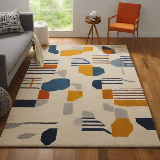 West Elm Modern Abstract Rug