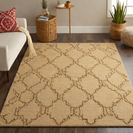 World Market Bohemian Diamond Trellis Rug