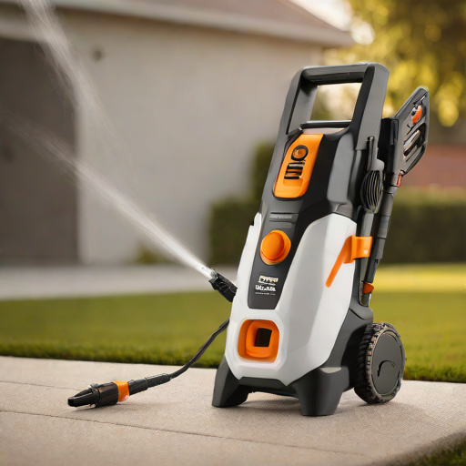 Worx Hydroshot 1000 PSI Portable Electric Pressure Cleaner