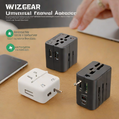 WizGear Universal Travel Adapter