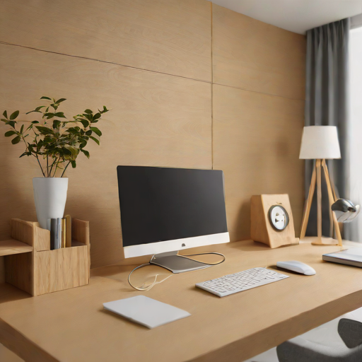 X Series Credenza - Light Oak Veneer