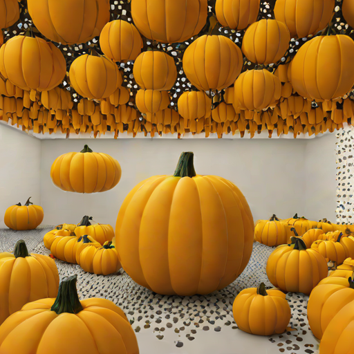 Yayoi Kusama: Pumpkin Installations