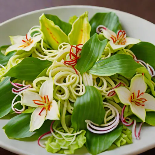 Yam Hua Pli (Banana Blossom Salad)