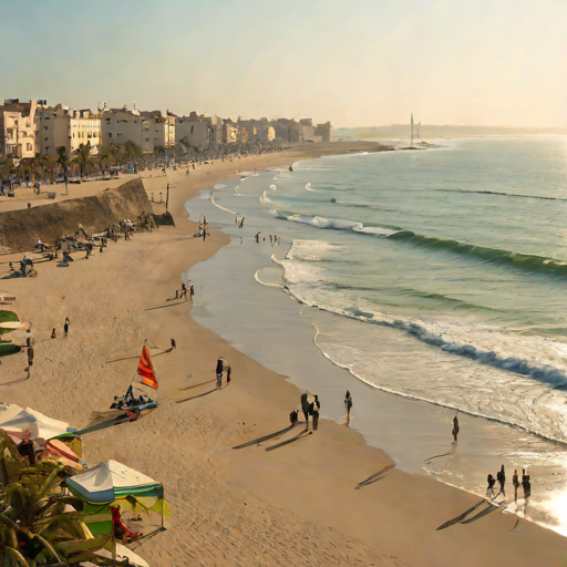 Yasmine Beach, Essaouira, Morocco