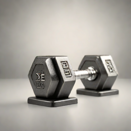 Yes4All Cast Iron Hex Dumbbell