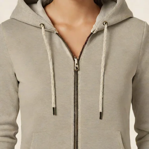 Zara Basic Zip Hoodie
