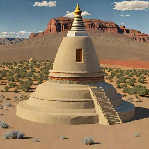 Zuni Mountain Stupa