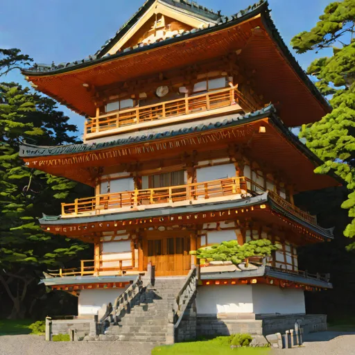 Zenpoji Five-Story Pagoda