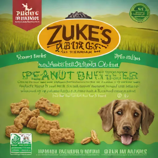 Zuke's Mini Naturals Peanut Butter & Oats Recipe Dog Treats