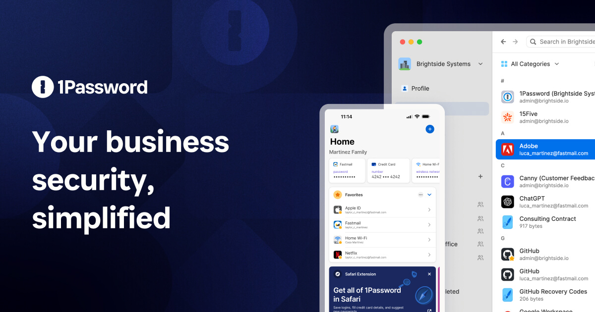 1Password Business