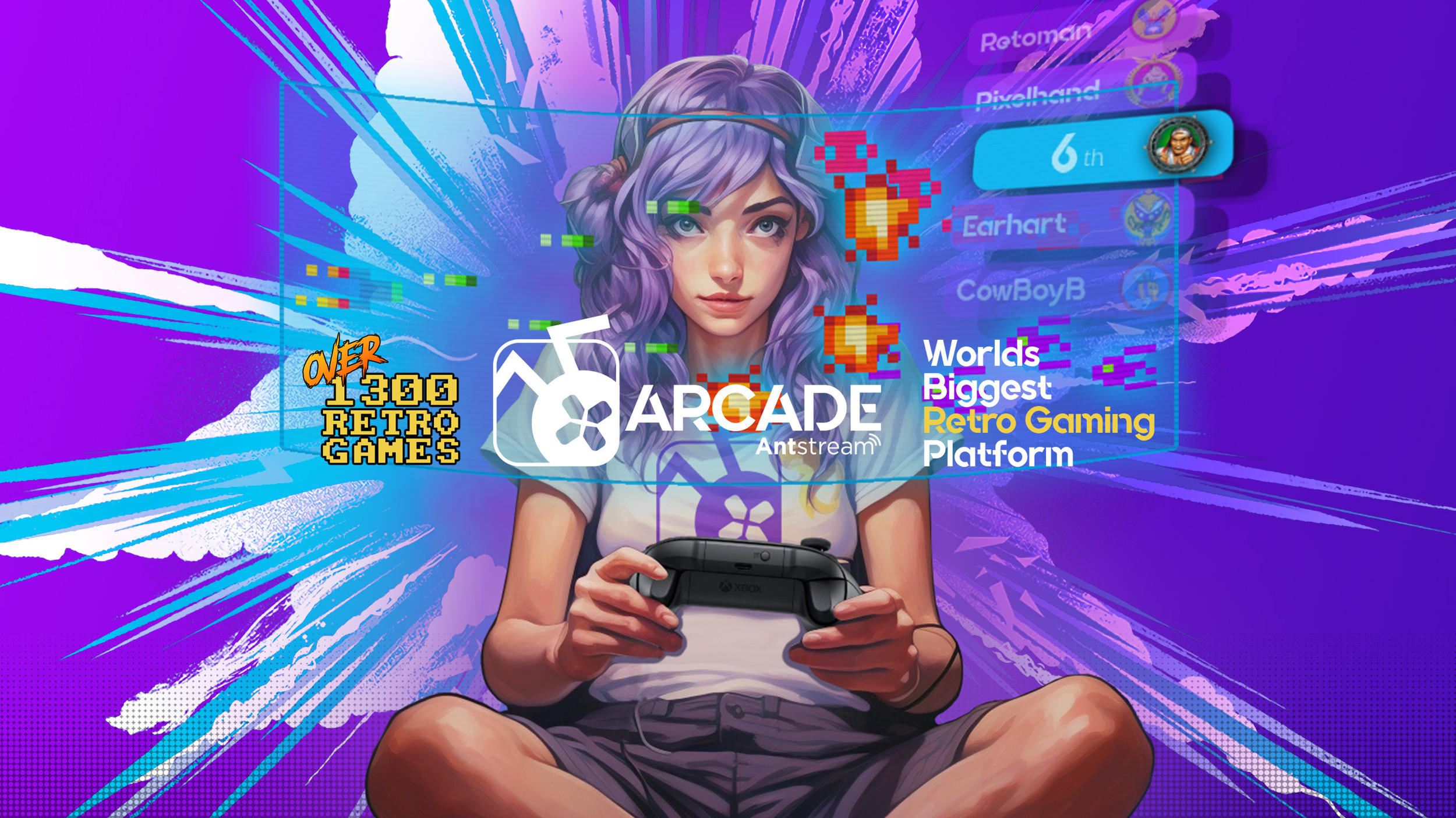 Antstream Arcade (Cloud Gaming)