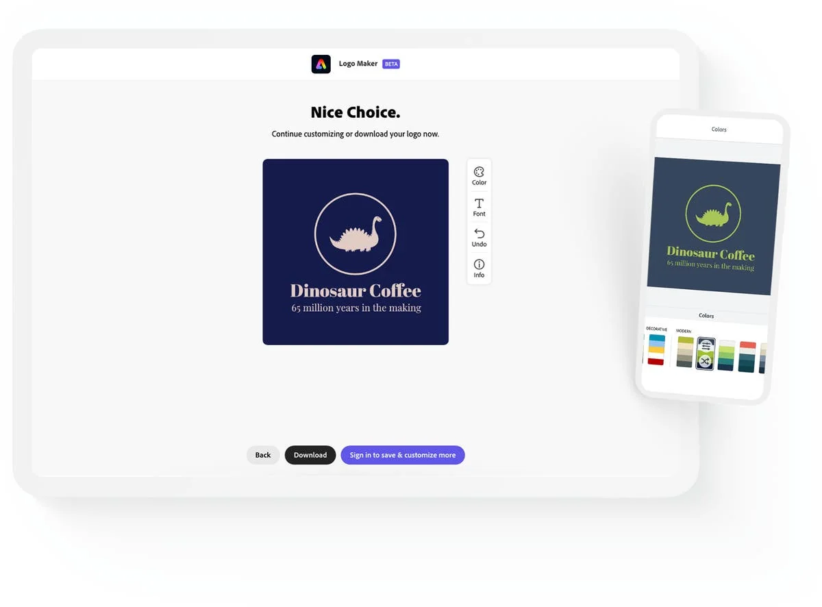 Adobe Express Logo Maker