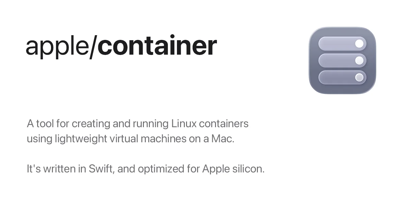 Apple Container