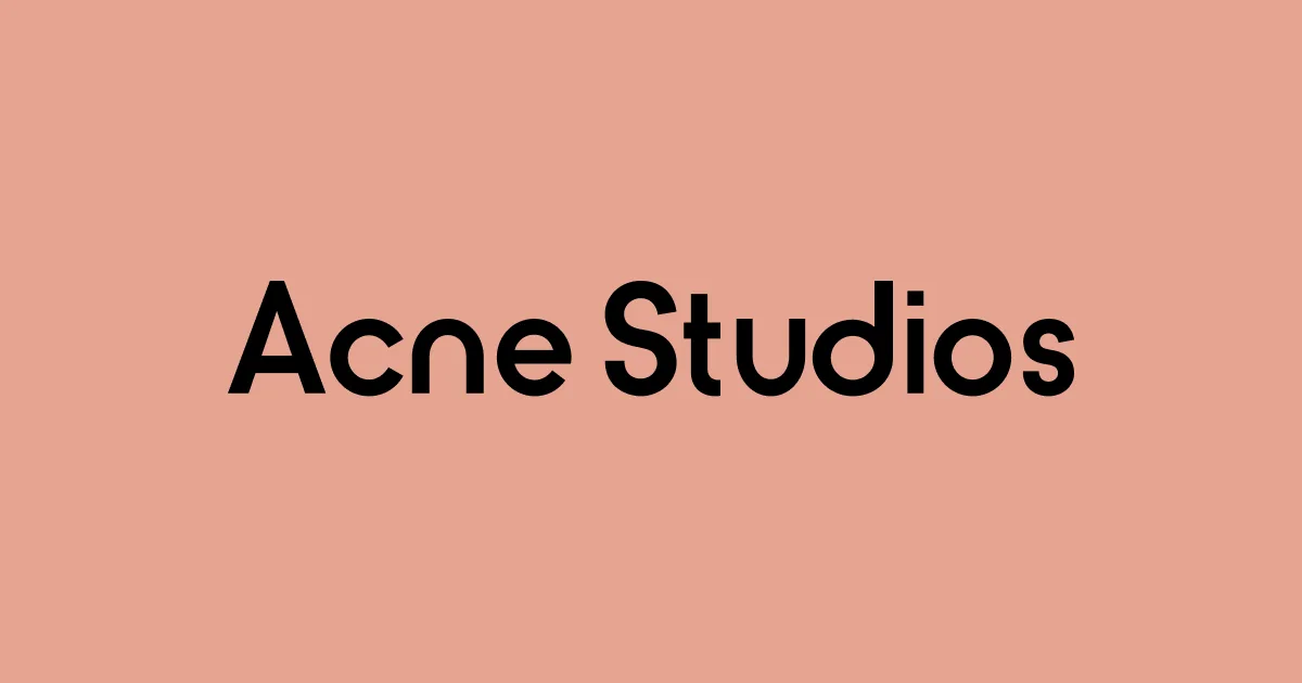 Acne Studios Derby