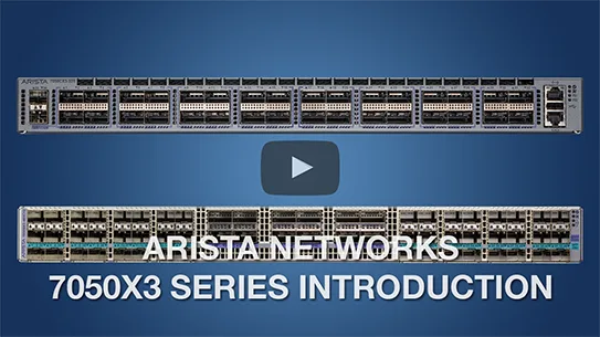 Arista 7050X3 Series
