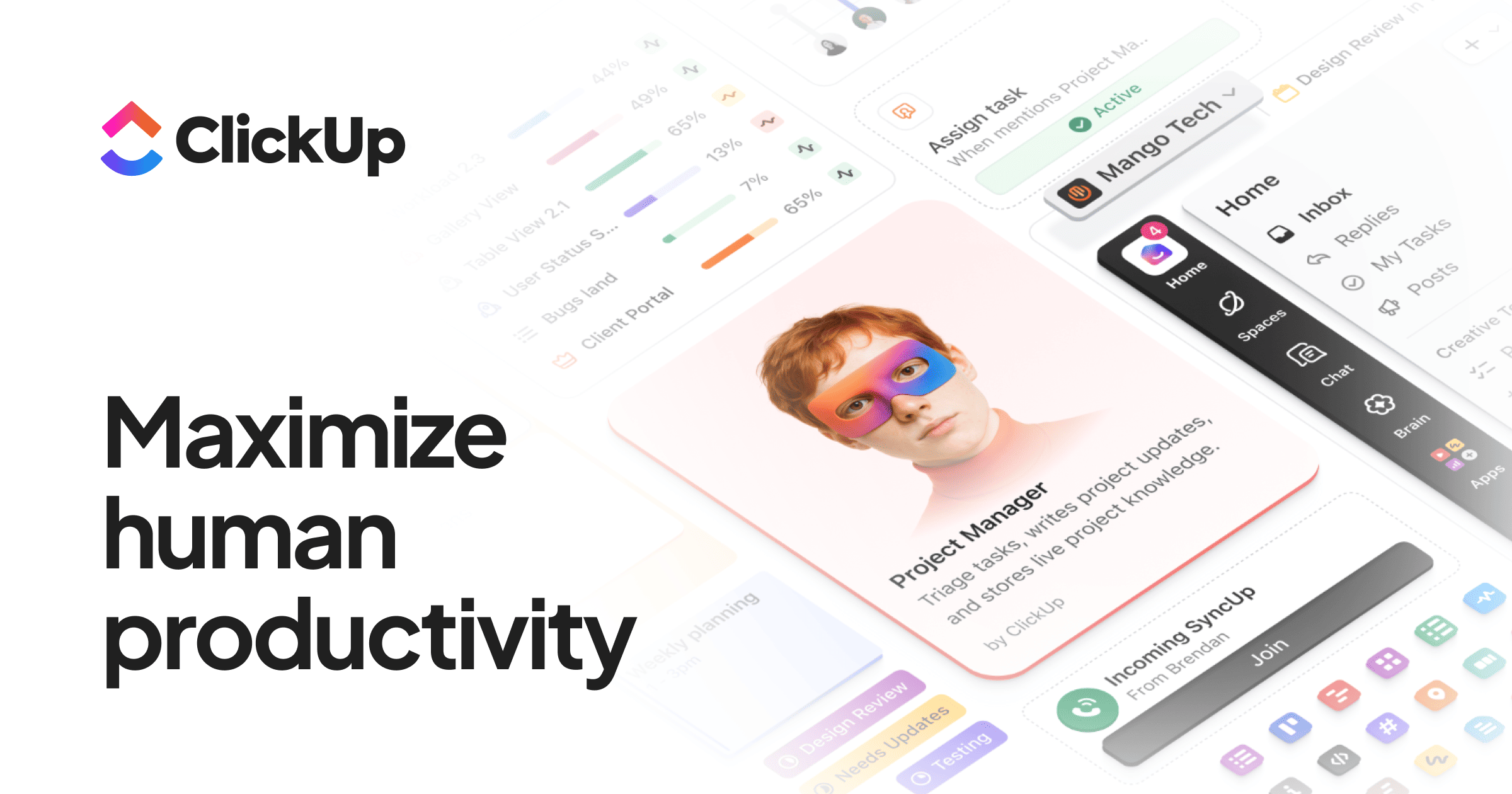 ClickUp Whiteboards