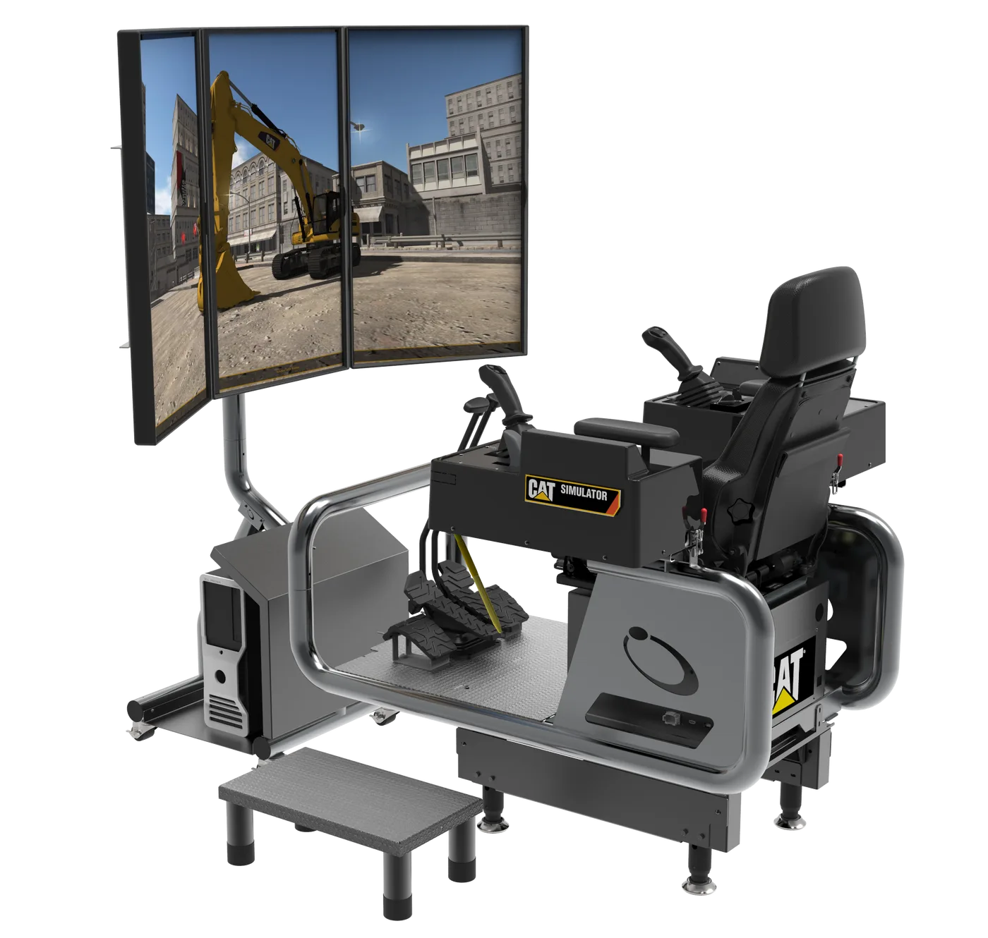 Cat Simulators Next Gen Excavator - Monitor System