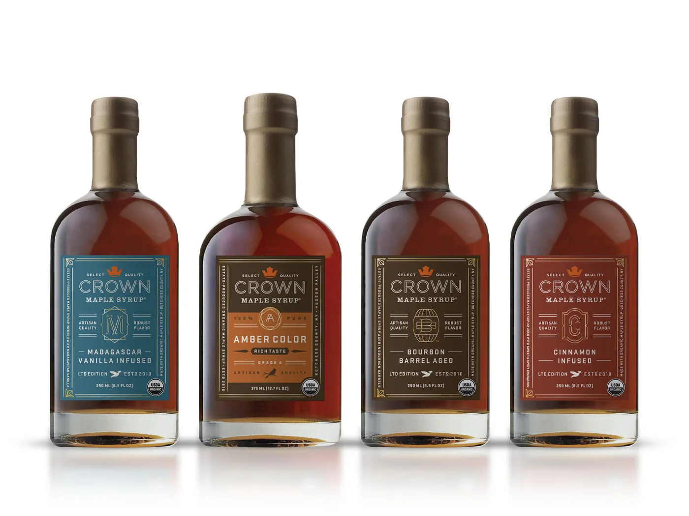 Crown Maple Amber Color Rich Taste Organic Maple Syrup