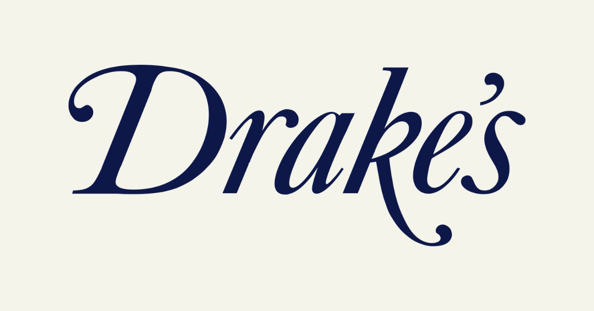 Drake's London Grenadine Tie