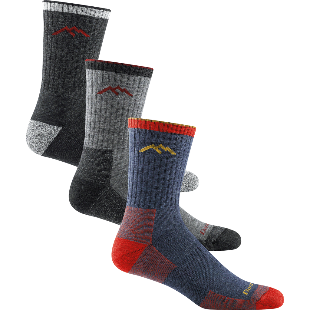 Darn Tough Men's Hiker Micro Crew 3-Pack