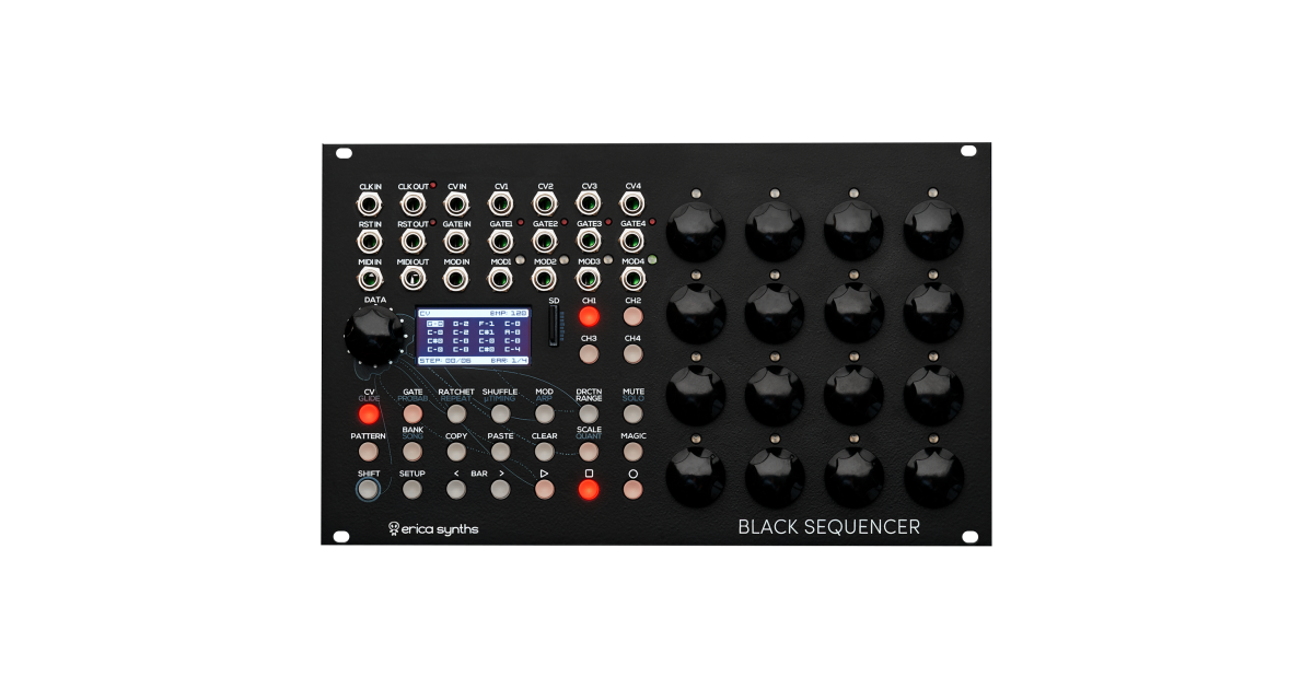 Erica Synths Black Sequencer