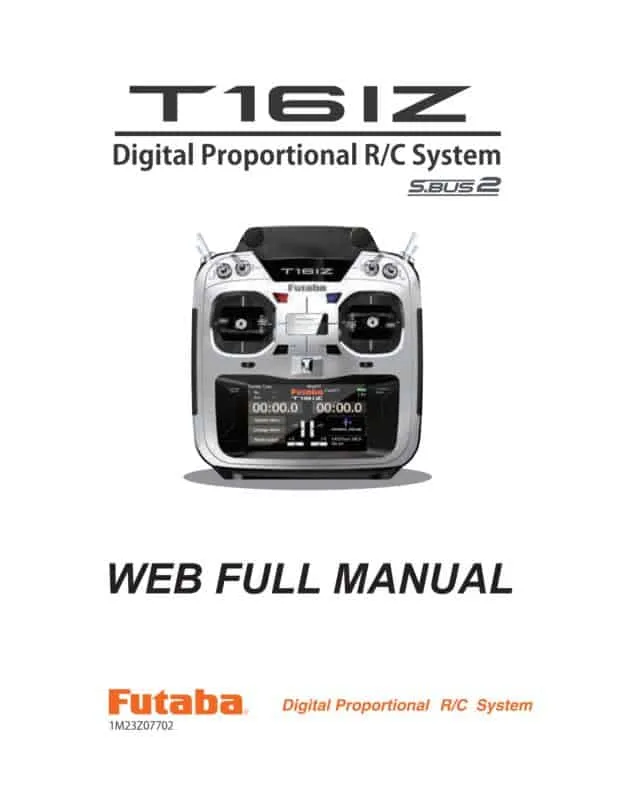Futaba 16IZ Radio Control System