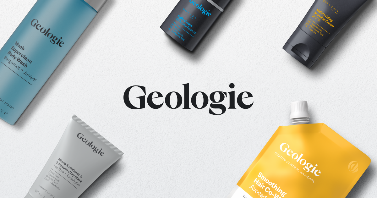 Geologie Personalized Skincare Routine