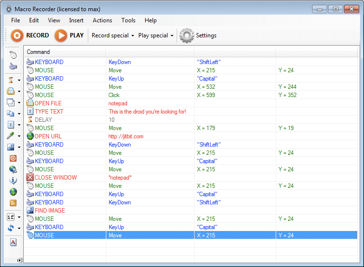 Jitbit Macro Recorder