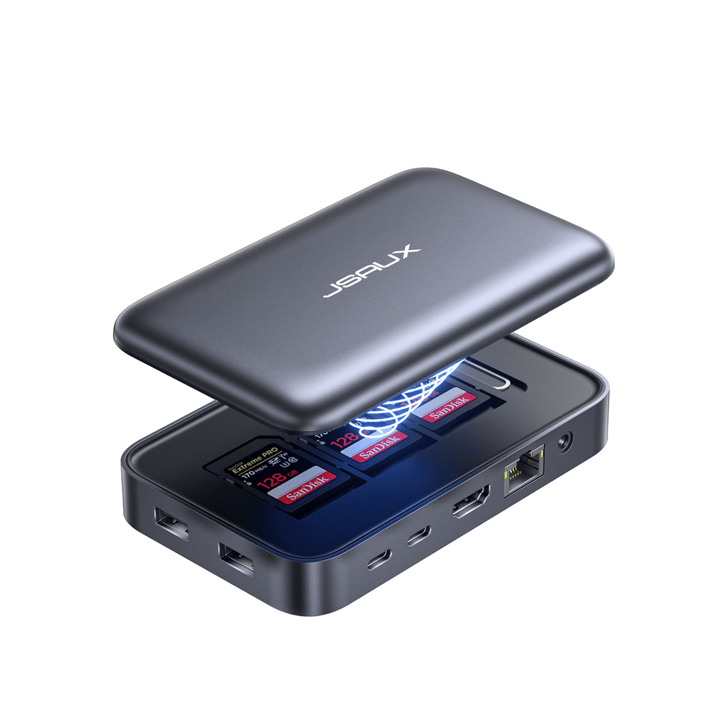 JSAUX USB C Docking Station 12-in-1