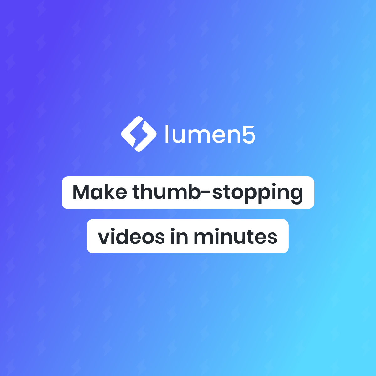 Lumen5 AI Video Creator